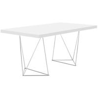 TemaHome Bureau Multi 180 Trestles - L180 X B90 X H77 Cm - Mat Wit - - thumbnail