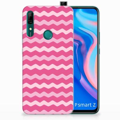 Huawei P Smart Z TPU bumper Waves Pink