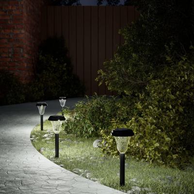 Tuinpadverlichting 12 st solar met grondpennen wit Tuinpadverlichting 12 st solar met grondpennen wit