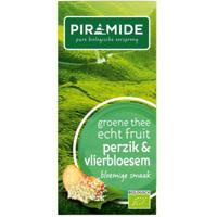 Piramide Thee Groene Thee Perzik & Vlierbloesem - thumbnail