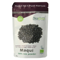 Biotona Maqui raw powder bio 150 Gram - thumbnail