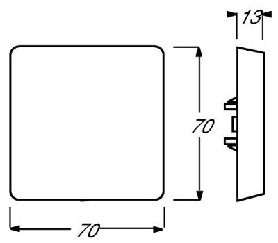Busch-Jaeger 2CKA001731A1668 Uitschakelaar, Wisselschakelaar, Kruisschakelaar, Knop Afdekking Allweather 44 (IP44) Antraciet, Zwart-grijs 1 stuk(s)