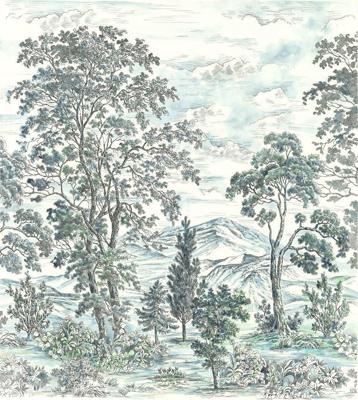 Noordwand Komar Ink Fotobehang Highland Trees - INX5-042