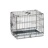 Hondenbench 1 deurs zwart 49 X 36 X 40 cm - thumbnail