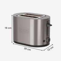 Broodrooster Black & Decker ES9600170B 900 W - thumbnail