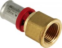 Bonfix Perskoppeling - Alu-pers - Schroefbus - 1/2 x 16mm - thumbnail