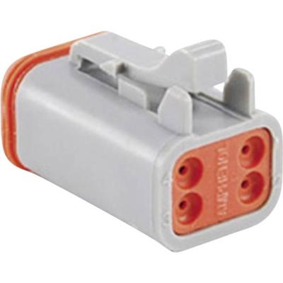 Amphenol AT06 4S Ronde connector Bus, recht Totaal aantal polen: 4 Serie (ronde connectoren): AT 1 stuk(s)