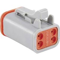 Amphenol AT06 4S Ronde connector Bus, recht Totaal aantal polen: 4 Serie (ronde connectoren): AT 1 stuk(s) - thumbnail