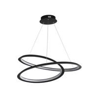 Searchlight Led hanglampSwirl - 51871-1BK - thumbnail