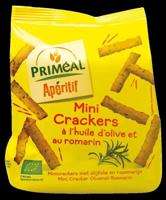 Primeal Aperitive mini crackers olijf rozemarijn bio 100 Gram - thumbnail