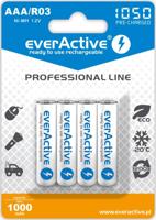 Herlaadbare batterijen everActive Ni-MH R03 AAA 1050 mAh Professional Line - thumbnail