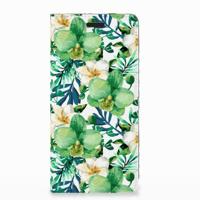 Nokia 3.1 (2018) Smart Cover Orchidee Groen - thumbnail