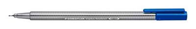 Staedtler fineliner Triplus geassorteerde kleuren, opstelbare box met 4 stuks