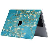 Lunso MacBook Pro 14 inch (2021-2024) cover hoes - case - Van Gogh Amandelbloesem - thumbnail