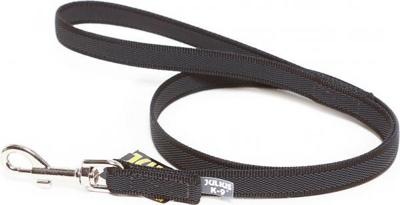 Antislip Hondenriem - 20mm x 1m - Met handvat - Zwart Antislip Hondenriem - 20mm x 1m - Met handvat - Zwart