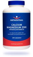 OrthoVitaal Calcium magnesium zink 240 Tabletten - thumbnail