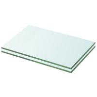 VidaXL Schappen 2 st 20x25 cm glas transparant - thumbnail