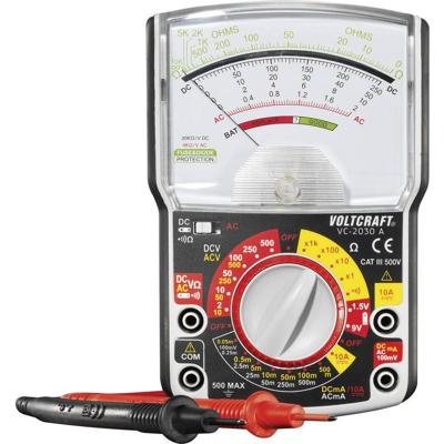 VOLTCRAFT VC-2030A Multimeter Analoog CAT III 500 V VOLTCRAFT VC-2030A Multimeter Analoog CAT III 500 V