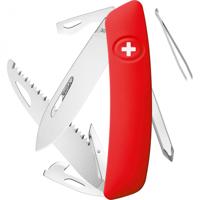 Swiza zakmes D06 Box unisex 95 x 28 x 19 mm RVS rood - thumbnail