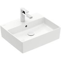 Villeroy & Boch Memento 2.0 Opzet wastafel - 49.8x42cm - overloop - wit 4a075001 - thumbnail