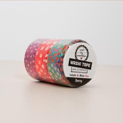 Studio Light • art by marlene washi tape dotty