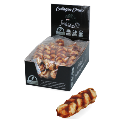 Luna's Choice Collagen Braid Salmon Medium