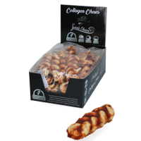 Luna's Choice Collagen Braid Salmon Medium - thumbnail
