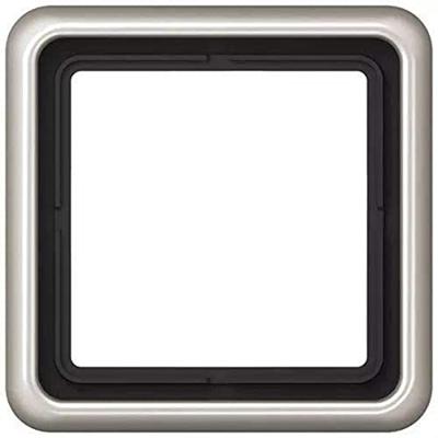 Jung CD581PT Afdekking Frame 1-voudig Platina 1 stuk(s)