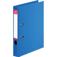 Pergamy ordner, voor ft A4, volledig uit PP, rug van 5 cm, blauw - thumbnail