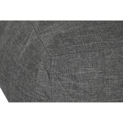 Poef Home ESPRIT Grijs 87 x 87 x 32 cm