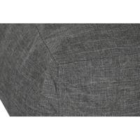 Poef Home ESPRIT Grijs 87 x 87 x 32 cm - thumbnail