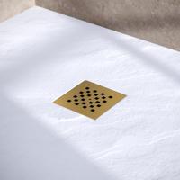 Brauer Afvoerrooster Voor Douchebak - Geborsteld Goud - thumbnail