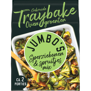 Jumbo&apos;s Traybake Sperziebonen & Spruitjes Mix 450 g