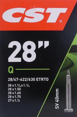 Binnenband CST SV40 28x 1.10-1.75" / 28/47-622 Binnenband CST SV40 28x 1.10-1.75" / 28/47-622