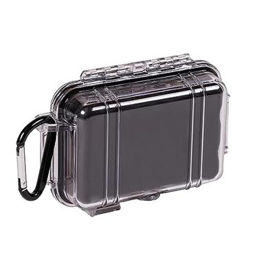 Peli Micro 1010 koffer transparant/zwart