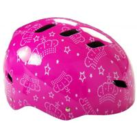 Volare fiets/skatehelm - roze - 55-57 cm - thumbnail