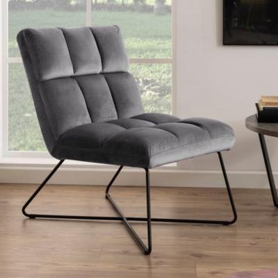 Bendt Fauteuil 'Kristian' Velvet, kleur Donkergrijs Bendt Fauteuil 'Kristian' Velvet, kleur Donkergrijs