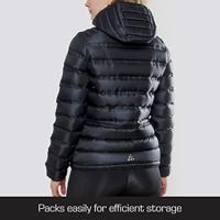 Craft 1908007 Lt Down Jacket Wmn - Black - L - thumbnail