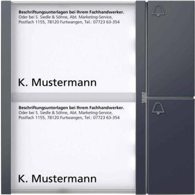 Siedle 210004998-00 Functiemodule voor Accessoires voor deurintercom Antraciet Siedle 210004998-00 Functiemodule voor Accessoires voor deurintercom Antraciet