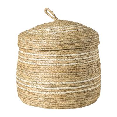 Opbergmand rond - beige - ø30x30 cm Opbergmand rond - beige - ø30x30 cm