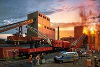 Märklin Start up 44752 H0 brandweer-bergingskraanset van de DB Notfalltechnik - thumbnail