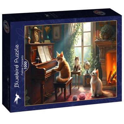 Feline Concerto Puzzel 1000 Stukjes Feline Concerto Puzzel 1000 Stukjes