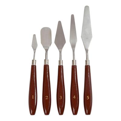 Creativ Company Https://www.cchobby.nl/paletmessen-set-l-17-23-cm-b-1-5-2-5-cm-5-stuk-1-doos