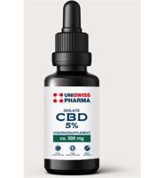 Uniswiss CBD isolate 5% (wateroplosbaar) 10 Milliliter - thumbnail