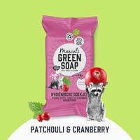 Marcel&apos;s Green Soap Schoonmaakdoekjes patchouli & cranberry - thumbnail