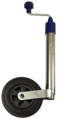 VALERYD steunwiel support wheel round 200x5 d.48mm plastic rim