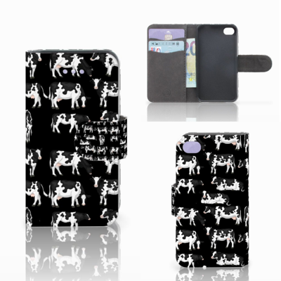 Apple iPhone 4 | 4S Telefoonhoesje met Pasjes Koetjes Apple iPhone 4 | 4S Telefoonhoesje met Pasjes Koetjes