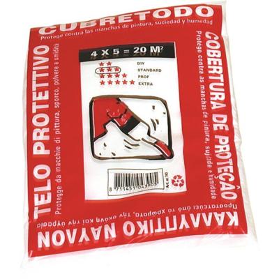 Betra afdekfolie - 4x5 meter - HDPE transparant - vliesdun Betra afdekfolie - 4x5 meter - HDPE transparant - vliesdun