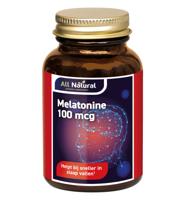 All Natural Melatonine 100 mcg Tabletten - thumbnail