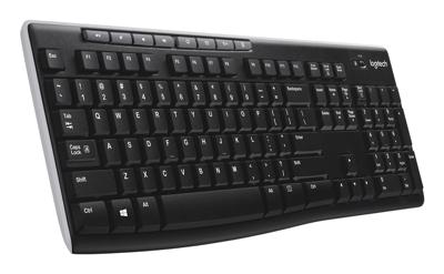 Logitech K270 toetsenbord Draadloos Zwart Azerty Belgisch